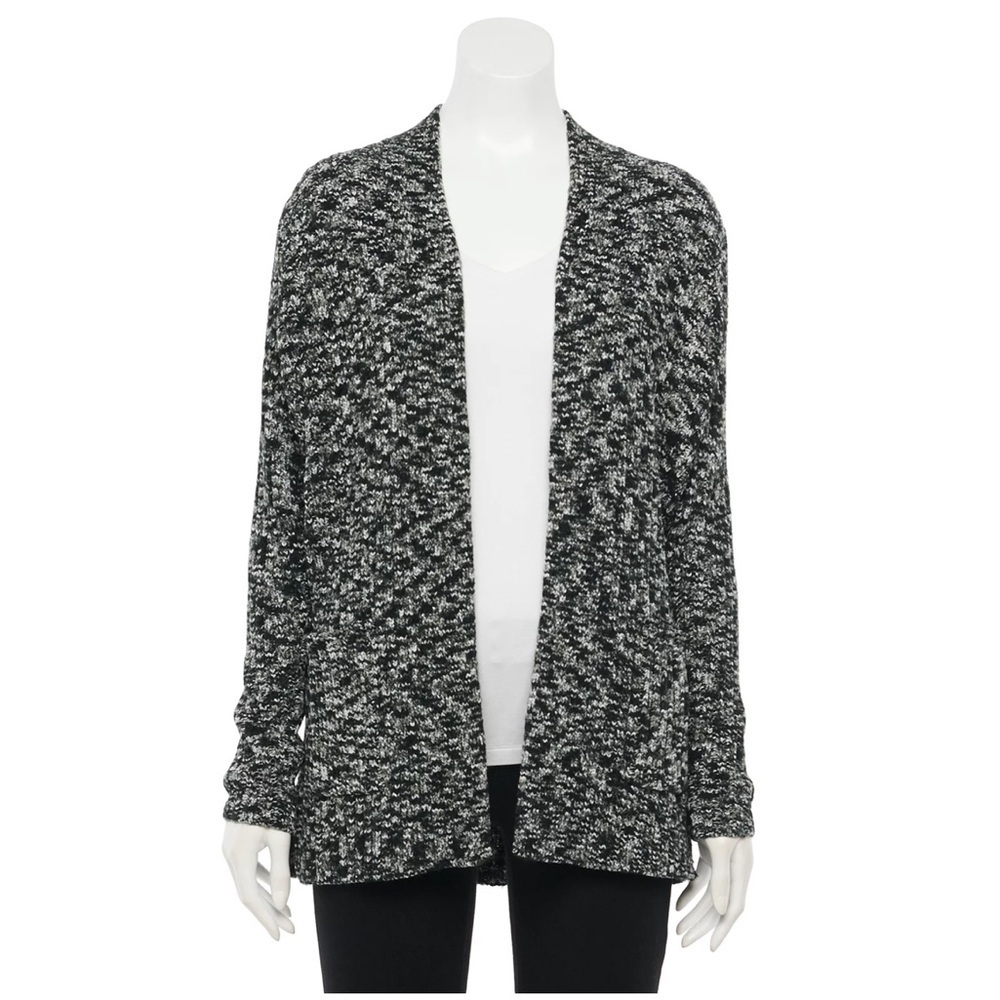 EUC Apt. 9 Space-Dyed Chenille Cardigan
